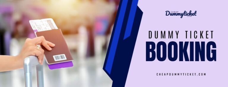Dummy Ticket Booking