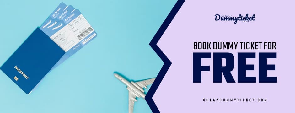 Dummy Ticket Free Booking