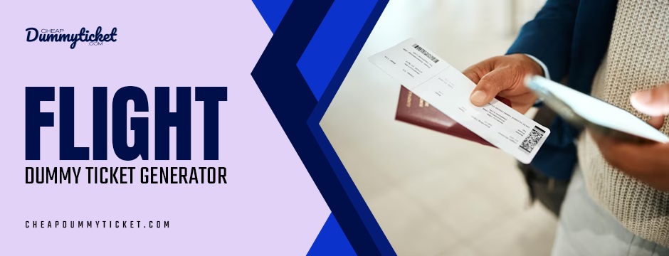 Flight Dummy Ticket Generator India