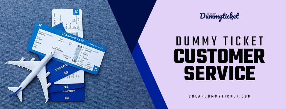 Dummy ticket customer service India