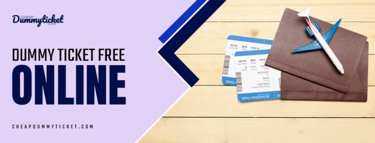 Dummy ticket free online
