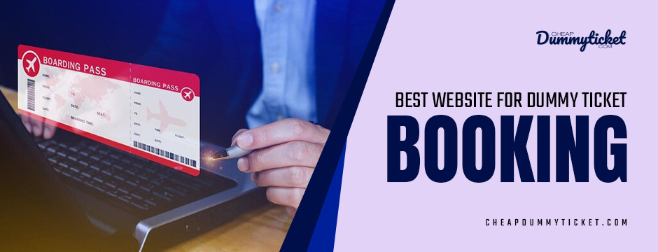 best website for dummy ticket book