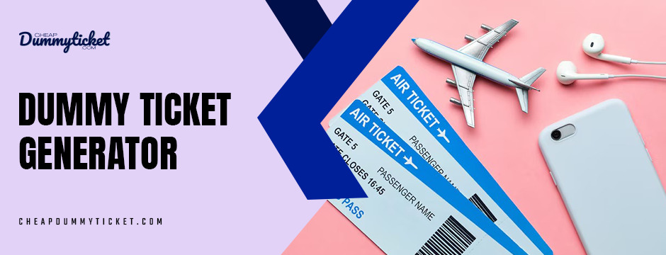 dummy ticket generator