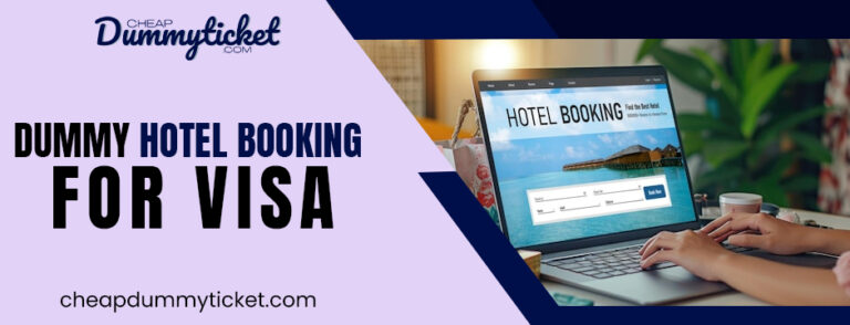 Dummy Hotel Booking for Visa