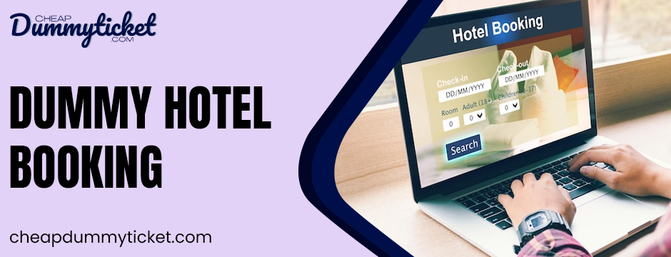 Dummy hotel booking