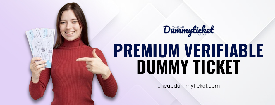 premium verifiable dummy ticket