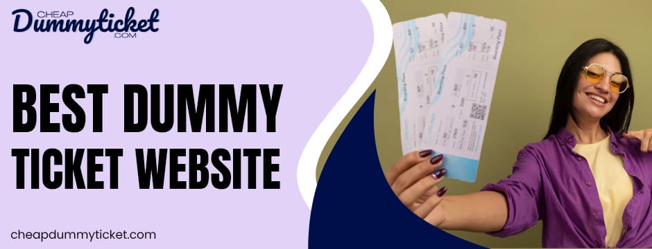 Best dummy ticket website