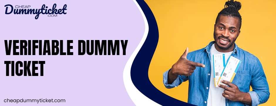 Verifiable dummy ticket