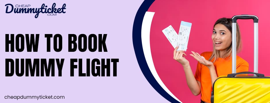 how to Book Dummy Flight ticket