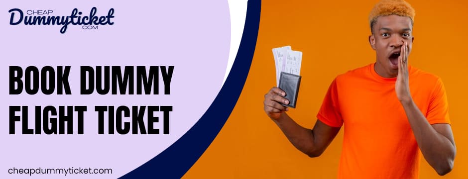 Book Dummy Flight Ticket