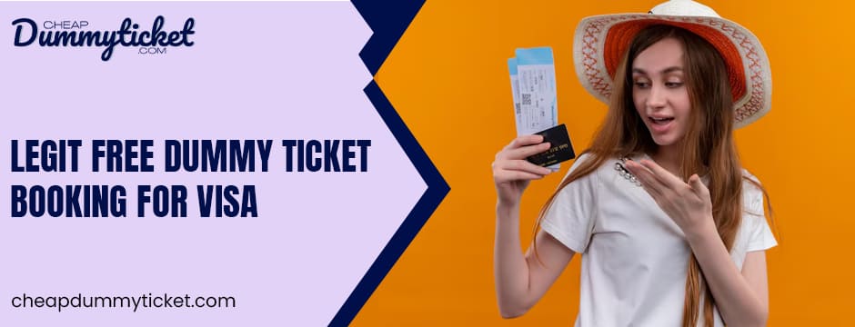 Legit Free Dummy Ticket Booking