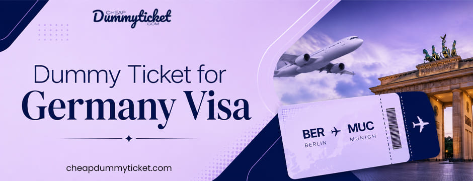 Dummy Ticket for Germany