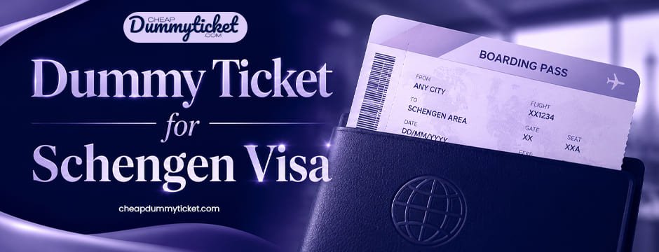 Dummy Ticket for Schengen Visa