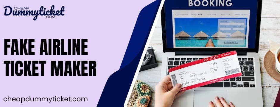 Fake Airline Ticket Maker