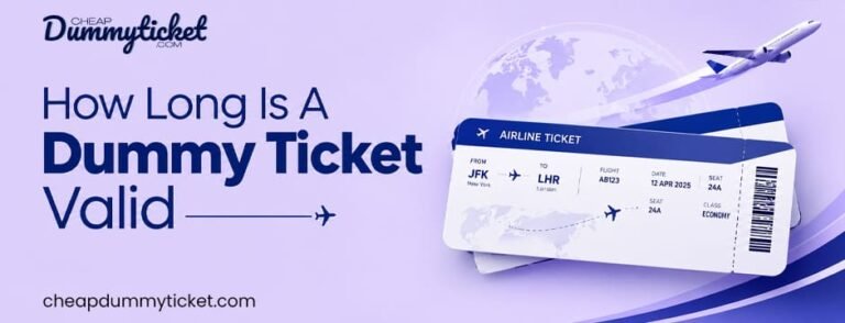 Dummy Ticket Validity