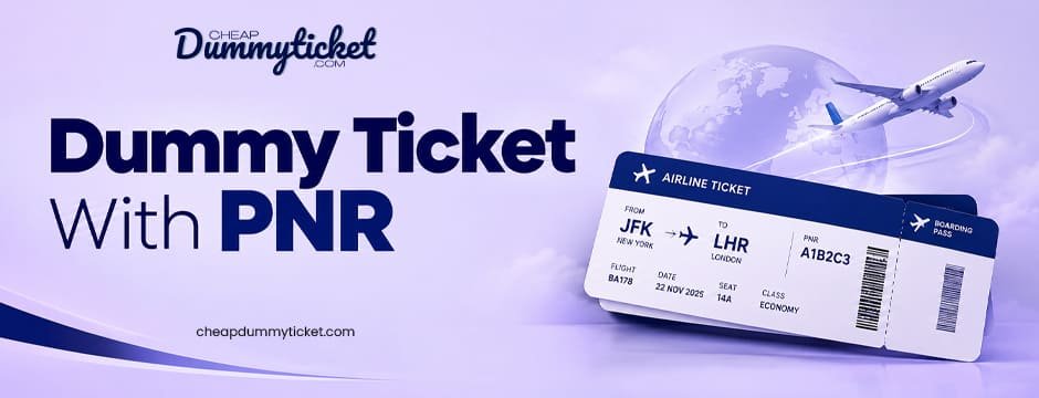 Dummy Ticket With PNR