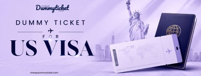 Dummy Ticket for US Visa